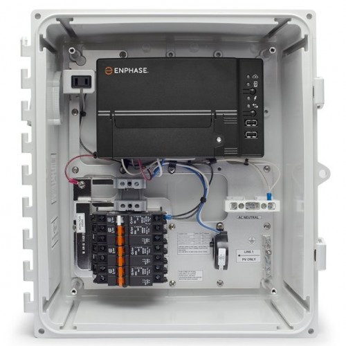 Enphase XIQAM1240B M Combiner Box with Envoy Solaris