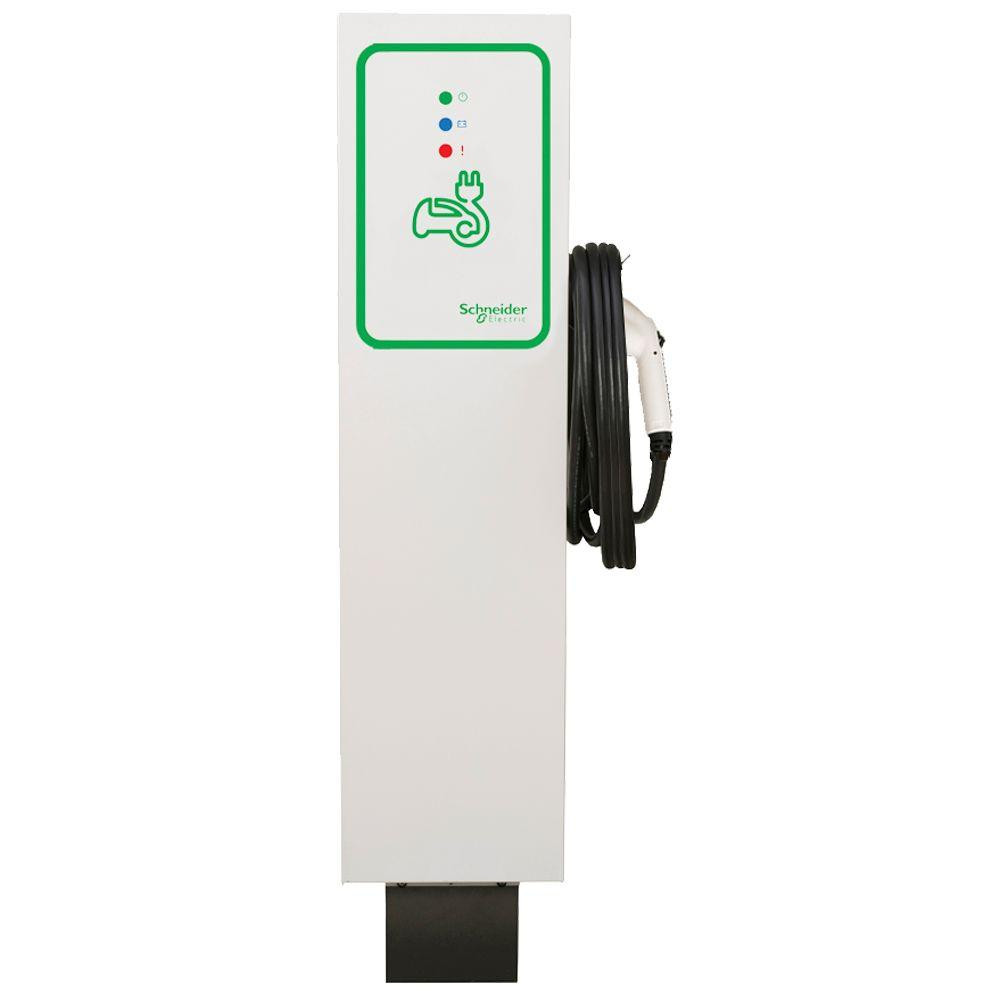 Schneider EV230PSR 7.2kW Pedestal Mount Charging Station Solaris