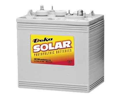 MK Power 8GGC2-DEKA Sealed GEL 6V 180AH Battery - Solaris