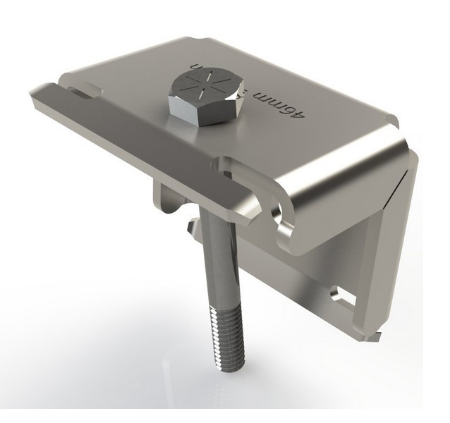 Unirac RoofMount 310820 End Clamp - Solaris