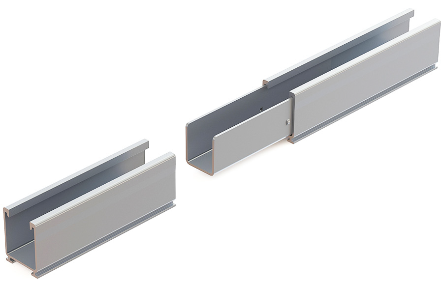 Tamarack Solar 88375 Flush Mount 1 6 Rail Splice Solaris