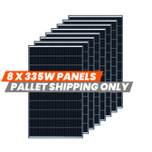 Rich Solar Mega 335 Watt 24 Volt Solar Panel (Pallet of 8)