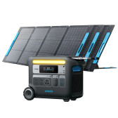 Anker SOLIX F2000 Solar Generator + 3 x 200W Solar Panel