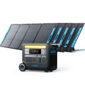 Anker SOLIX F2000 Solar Generator + 5 x 200W Solar Panel