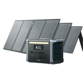Anker SOLIX F1200 Solar Generator + 3 × 100W Solar Panel