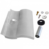 IronRidge Tile Replacement, S-Tile, 3-1/4" Post, Mill (Priced as each)