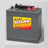 DEKA Solar GC15DT-DEKA, Deep Cycle Flooded Battery, 6V, 239 Ah@C/100 Hr Rate, T881 Terminal