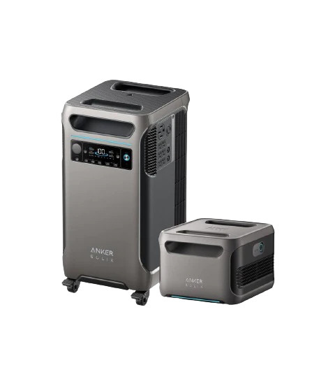 Anker SOLIX F3800 + Expansion Battery, 7680Wh | 6000W (B1790111)