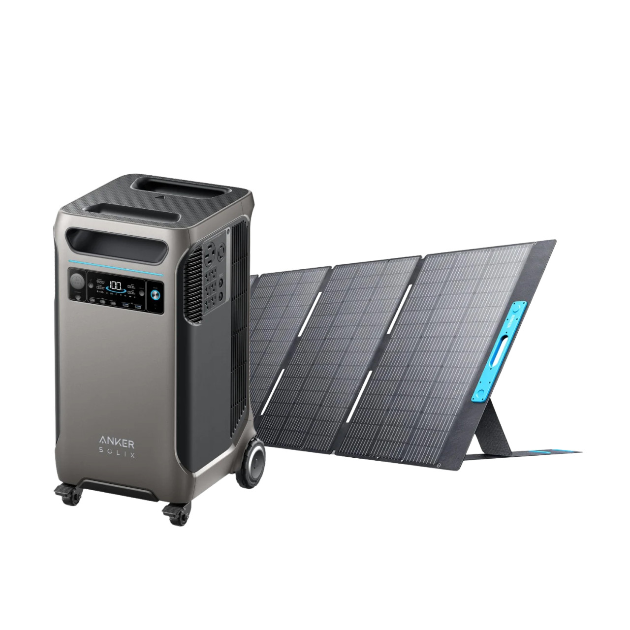Anker SOLIX F3800 Solar Generator + 400W Solar Panel (B179011F)
