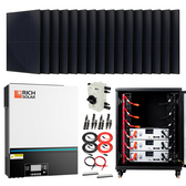Rich Solar Complete Off-Grid Solar Kit RS-H6548 | 8000W PV Input 48V 120VAC Output + 6560(16x410) Watt Solar PV [KIT-SR0001]
