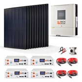 Rich Solar 4000W 48VDC-120VAC Solar Kit