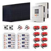 Rich Solar 8000W 48V-120/240VAC Solar Kit