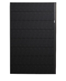 REC 460W 9 A Module with Black Frame and Black Back Sheet. 88 Half-Cut Bifacial REC Cells