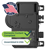 Enphase IQ8HC-DOM Microinverter, 384 VA peak power, MC4 Bulkhead, Single phase