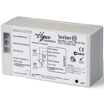 Enphase EN-SSTART-16-32A Soft starters needed for HVAC loads with current rating from 16A to 32A