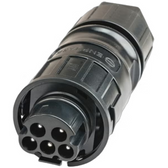 Enphase EN-QD-CONN-10M Field-wireable connector for NA 3 Phase Q Cable. Pack of 10 male.