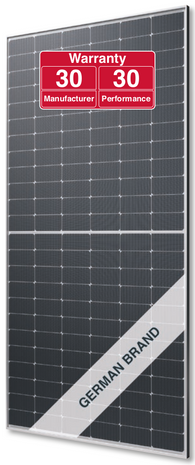 Axitec AC-580TGB144TS 580 W N-Type TOPCon Bifacial Glass-Glass Solar Module – 22.45 % Efficiency, 30 Yr Warranty