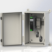 APsmart APSM-PLC-KIT-DC-408005 Dual Core Transmitter - PLC-Outdoor Kit IP65, 180-550VAC Power Supply