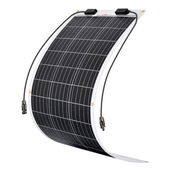 Rich Solar RS-F100 MEGA 100 FLEX  100 Watt Flexible Solar Panel  Lightweight 12V Flexible Solar Panel for Vans, Boats, Trailers  High Efficiency