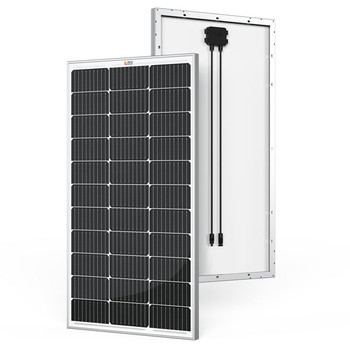 Rich Solar RS-M100 MEGA 100 | 100 Watt Solar Panel | Premier 12V Off-Grid Solar Panel for Vans, Campers, Boats | 25-Year Output Warranty | UL Certified