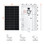 Rich Solar RS-M150 MEGA 150 | 150 Watt Solar Panel | Lightweight 12V Off-Grid Solar Panel for RVs, Cabins, Boats | 25-Year Output Warranty | UL Certified
