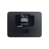 Rich Solar RS-MPPT40FM BRAVO PRO 40  Premium 40A 12V24V MPPT Flush Mount Solar Controller for RVs, Trailers, Campers, Vans, Boats, Off-Grid