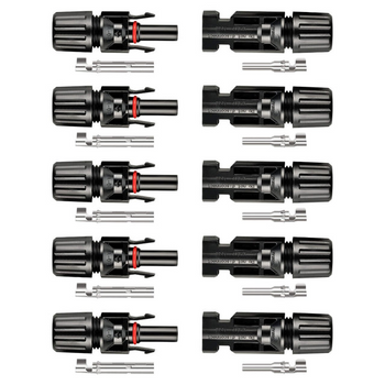 Rich Solar RS-SC5P Solar Connectors  Solar Panel Connectors with Male and Female Connection  DIY