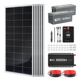 Rich Solar RS-CK1200 1200 Watt 24V Complete Solar Kit