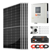 Rich Solar RS-CBK1250 1250W 48VDC-120VAC Solar Kit