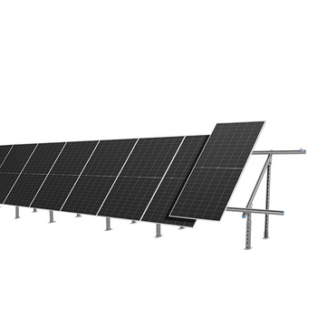 SunGoldPower SGP-GMB-2P Modular & Expandable Ground Mount Brackets for 2× 400W–590W Solar Panels  Heavy-Duty Adjustable