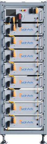 Sol-Ark L3 30K-HV-40-IP20 High Voltage 40kWh Battery Bank - IP20 Indoor - Use with Sol-Ark 30K