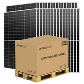 SunGoldPower SG450WM-Pallet 450W Mono PERC Solar Panel Full Pallet (32 Panels) UL 61730 CEC Listed