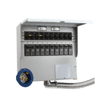 EcoFlow EFS-TransferSwtich-US-50A Home Backup Kit: Transfer Switch A510A - 125/250V with 50A (For DELTA Pro 3*2/DELTA Pro Ultra*2)