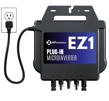 APSystems EZ1-LV-NA EZ-LV W-Fi Version for DIY. Portable Solar Includes Plug