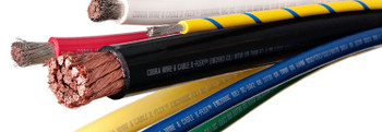 Battery Cable Code Approved THW Red 2/0 x 24"