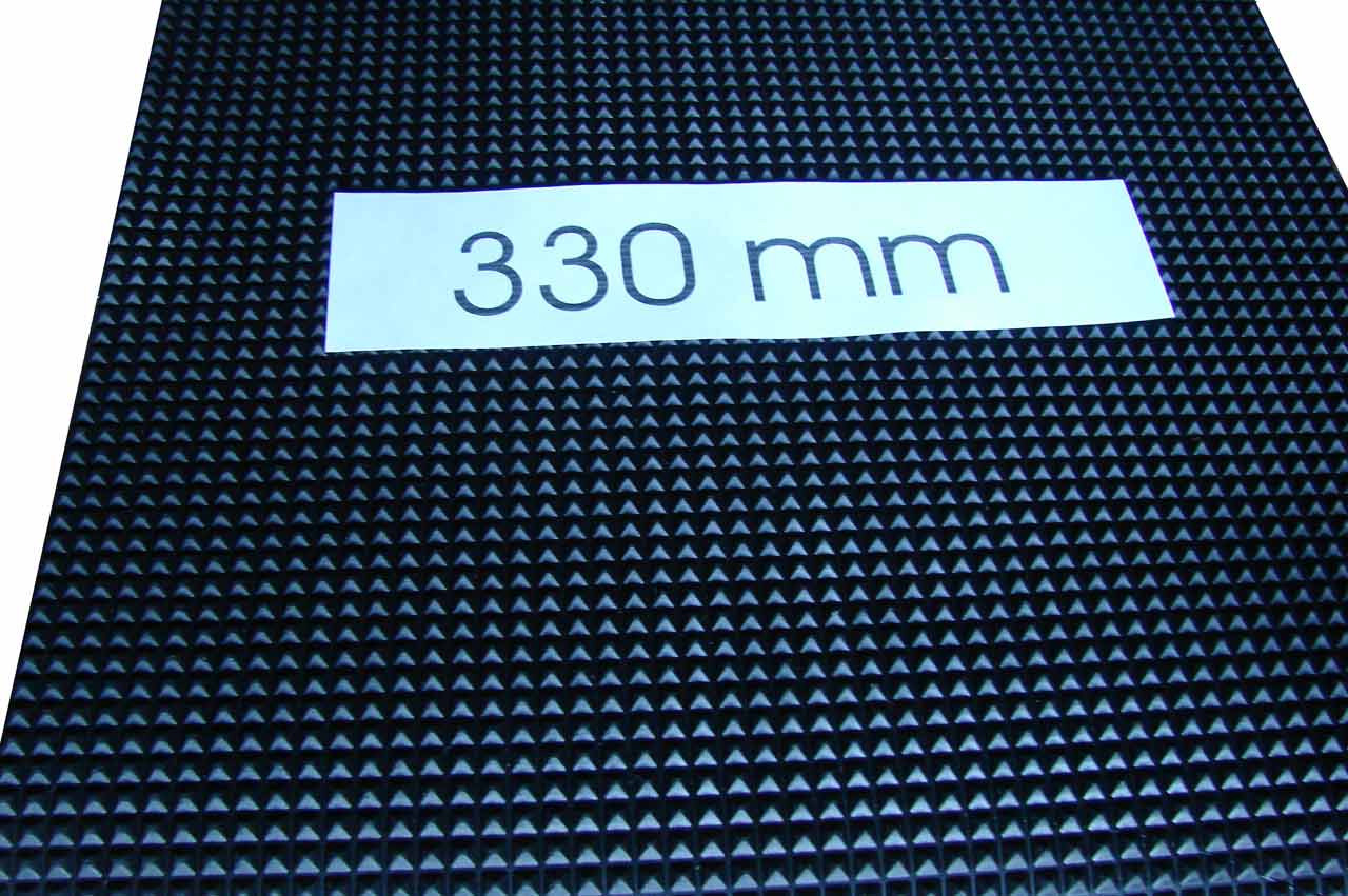 Running board rubber Pyramid pattern as original 1930 FORD OldEra