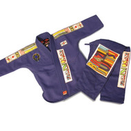 GTMA Jiujitsu Gi; Blue w/ Hankeki patches