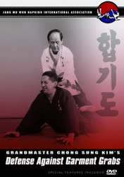 Hapkido DVD; Vol.6; Defense Against Garment Grabs