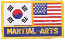2 Flags + MA Patch 3" x 5"