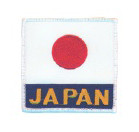 Flag + Japan Patch