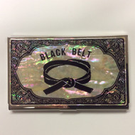 Business Card/Credit Card Carrier - Black Belt