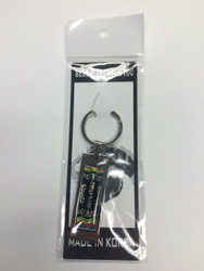 TKD Themed Key Chain - Large TKD Black