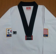 GTMA Premium Tae Kwon Do Uniform with USA/KOREA Patches