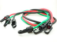 Tension Resistance Exercise Band Set with Mesh Bag
