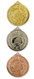Front View of Martial Arts Medals