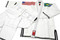 GTMA Platinum Brazilian Jiu-jitsu uniform.  White with black stitching option shown.