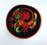 8" Red Dragon Patch