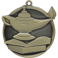 2¼" Lamp of Knowledge Mega Medal