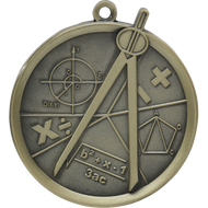 2¼" Math Mega Medal