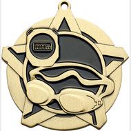 2¼" Swimming Super Star Medal